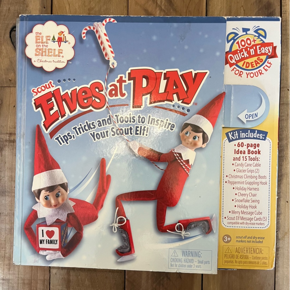 Scout Elves at Play Kit. Elf on the Shelf Elves at Play Tips Tricks and Tools.